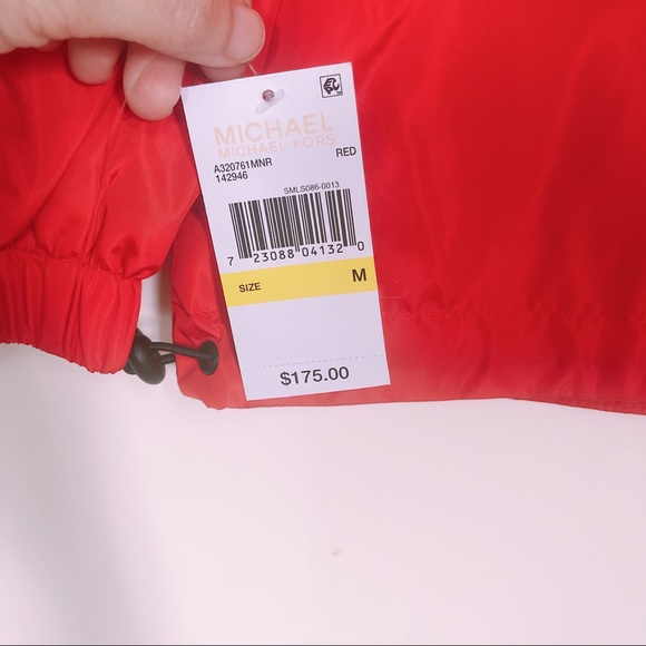 Michael Kors Sleeve Tape Logo Jacket - Picture 8 of 8